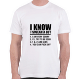 I Know I Swear a Lot 1